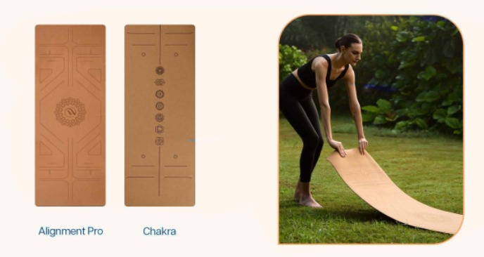 Alignment Yoga Mat - Premium TPE Yoga Mat India